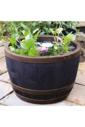 KDMD Stewart 61cm Blenheim Half Barrel - Copper in Charcoal - thumbnail 2