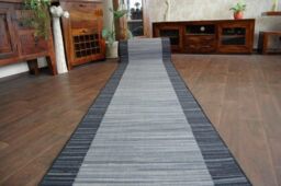 RugsX Anti-Slip Streifen Runner in Metallics - Size: 67 cm x 370 cm - thumbnail 2