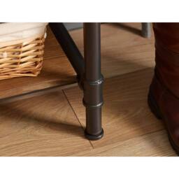 Cheshire Premium Hawthorn Hallway Stand with Bench in Black & Brown - thumbnail 8