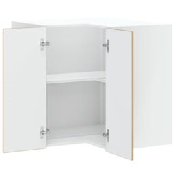 "Berkfield Home Kitchen Wall Corner Cabinet ""Porto"" Artisan Oak Engineered Wood in Brown" - thumbnail 5