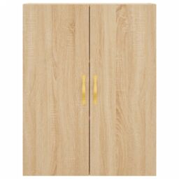 Berkfield Home Wall Mounted Cabinets 2 pcs Sonoma Oak 69.5x34x90 cm in Brown - thumbnail 6