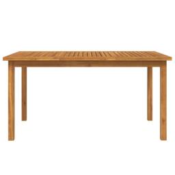 Berkfield Home 7 Piece Garden Dining Set Solid Wood Acacia in Brown - thumbnail 7
