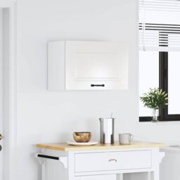 Berkfield Home Kitchen Wall Cabinet Kalmar High Gloss White Engineered Wood - thumbnail 3