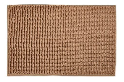 New Edge Blinds Marlow Collection Soft Touch Non-Slip Bathroom Rug in Brown - Size: 60 cm x 45 cm - image 1