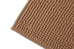 New Edge Blinds Marlow Collection Soft Touch Non-Slip Bathroom Rug in Brown - Size: 60 cm x 45 cm - thumbnail 2