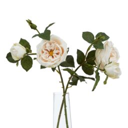 Love Lace Palest Blush Charity Rose Artificial Flower in Pink - thumbnail 3
