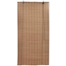 Berkfield Home Bamboo Roller Blinds 2 pcs 150 x 220 cm Brown - thumbnail 2
