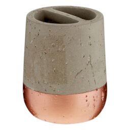 Orsina Neptune Toothbrush Holder, Warm Copper Finish in Grey - thumbnail 2