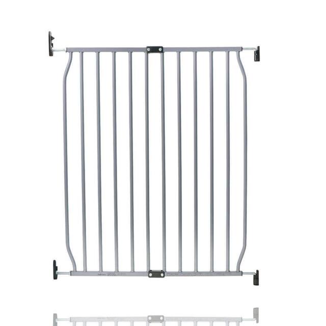 Safetots Natural Screw Fit Baby Gate Screw Fit Baby Gate in Grey - Size: 80 cm - 90 cm - image 1