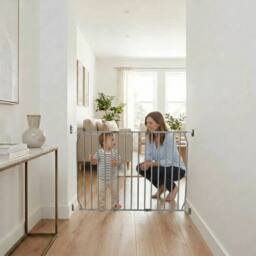 Safetots Natural Screw Fit Baby Gate Screw Fit Baby Gate in Grey - Size: 80 cm - 90 cm - thumbnail 7