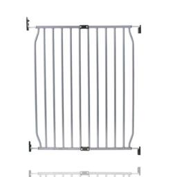 Safetots Natural Screw Fit Baby Gate Screw Fit Baby Gate in Grey - Size: 80 cm - 90 cm - thumbnail 1