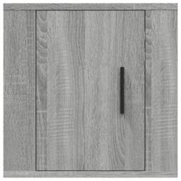 Berkfield Home Wall Mounted TV Cabinets 2 pcs Grey Sonoma 40x34.5x40 cm - thumbnail 6