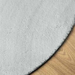 Berkfield Home Modern Area Rug Grey 120x170 cm Polyester Non-Slip - Size: Medium - thumbnail 4