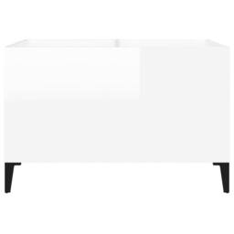 Berkfield Home Record Cabinet High Gloss White 74.5x38x48 cm Engineered Wood - thumbnail 5