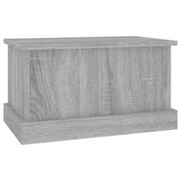 Berkfield Home Storage Box Grey Sonoma 50x30x28 cm Engineered Wood - Size: 50 x 30 x 28 cm - thumbnail 5