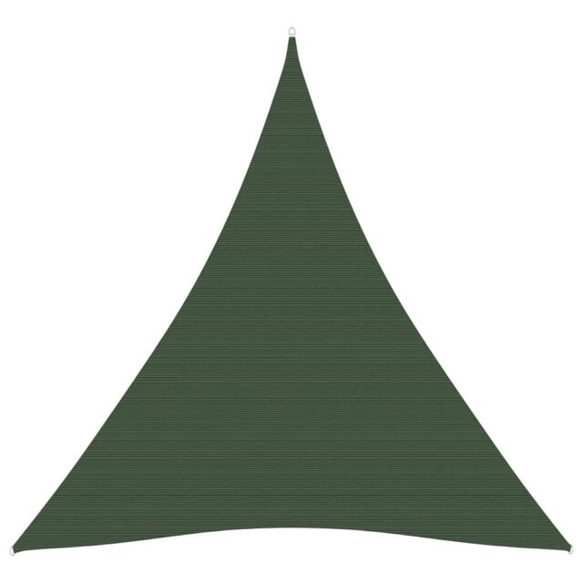 Berkfield Home Sunshade Sail 160 g/m ² Dark Green 4x5x5 m HDPE - image 1