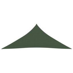 Berkfield Home Sunshade Sail 160 g/m ² Dark Green 4x5x5 m HDPE - thumbnail 2