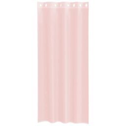 Berkfield Home Voile Curtains with Grommets 2 pcs Light Pink 140x245 cm - thumbnail 4