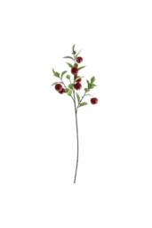 KDMD Apple Spray Red 89cm Artificial Flowers - thumbnail 2