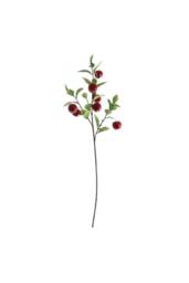 KDMD Apple Spray Red 89cm Artificial Flowers - thumbnail 1