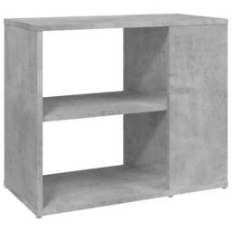 Berkfield Home Side Cabinet Concrete Grey 60x30x50 cm Engineered Wood - Size: 60 x 30 x 50 cm