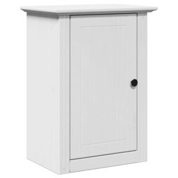 Berkfield Home Bathroom Wall Cabinet BODO White 44x30x60 cm - Size: 44 x 30 x 60 cm - thumbnail 2