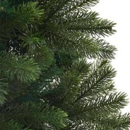 Berkfield Home Elegant Artificial Christmas Tree with 300 LEDs Green 180 cm PE a - thumbnail 6