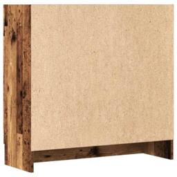 Berkfield Home Classic Book Cabinet Old Wood 82.5x30.5x80 cm Engineered Wood in Brown - thumbnail 7
