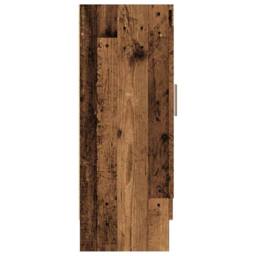 Berkfield Home Classic Book Cabinet Old Wood 82.5x30.5x80 cm Engineered Wood in Brown - thumbnail 6