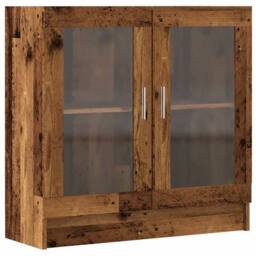 Berkfield Home Classic Book Cabinet Old Wood 82.5x30.5x80 cm Engineered Wood in Brown - thumbnail 3