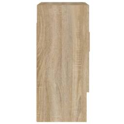 Berkfield Home Wall Cabinet Sonoma Oak 60x31x70 cm Engineered Wood in Brown - Size: 60 x 31 x 70 cm - thumbnail 6