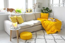 RugsX Sketch Rug in Yellow - Size: 120 cm x 170 cm - thumbnail 3