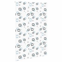 Berkfield Home Shower Roller Blind 160x240 cm Fabric Width 156 cm in White - thumbnail 3