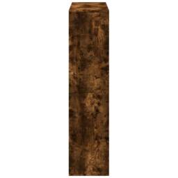Berkfield Home Room Divider Smoked Oak100x33x135 cm Engineered Wood in Brown - Size: 100 x 33 x 135 cm - thumbnail 5