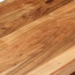 Berkfield Home Coffee Table 120x55x40 cm Solid Wood Acacia in Brown - Size: 120 x 55 x 40 cm - thumbnail 6