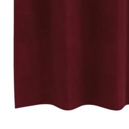 Berkfield Home Blackout Curtains with Eyelets 2 pcs Wine Red Velvet - thumbnail 5