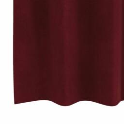 Berkfield Home Blackout Curtains with Eyelets 2 pcs Wine Red Velvet - thumbnail 3