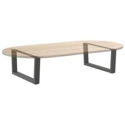 Berkfield Home Modern Dining Table Legs V-Shape 2 pcs Anthracite 70x(30-31.3) cm in Dark Grey - thumbnail 8