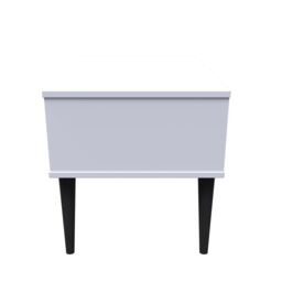 Ready Assembled 2 U Toledo 1 Drawer Wide Side Table (Ready Assembled) in Dark Blue - thumbnail 2