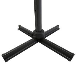 Charles Bentley Garden Lg. 2.4M Wooden Garden Patio Parasol Shade Umbrella 38mm in Off-White - thumbnail 5