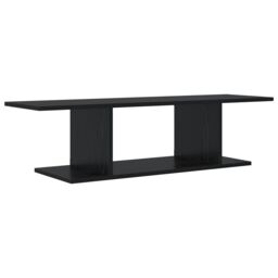 Berkfield Home TV Cabinet with Shelf Black 103 x 30 x 26.5 cm Engineered wood - thumbnail 2