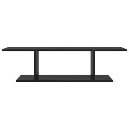 Berkfield Home TV Cabinet with Shelf Black 103 x 30 x 26.5 cm Engineered wood - thumbnail 5