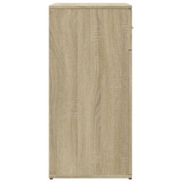 Berkfield Home Sideboards 2 pcs Sonoma Oak 79x38x80 cm Engineered Wood in Brown - Size: 79 x 38 x 80 cm - thumbnail 6