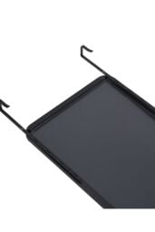 Living and Home Full Length Mirror with Rounded Corners Door Hanging Black - thumbnail 4