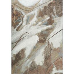 The Rug Shop UK Abstract Modern Beige Machine Made Easy to clean Area Rug - Size: 160 cm x 230 cm - thumbnail 9
