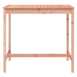 Berkfield Home Garden Table 121x82.5x110 cm Solid Wood Douglas in Light Tan - thumbnail 4