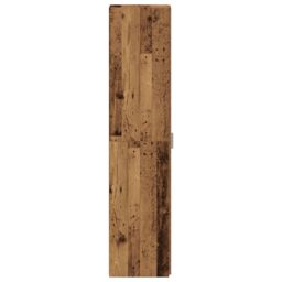 Berkfield Home Highboard Old Wood 30x42.5x185 cm Engineered Wood in Brown - thumbnail 7