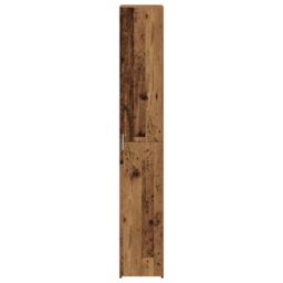Berkfield Home Highboard Old Wood 30x42.5x185 cm Engineered Wood in Brown - thumbnail 6