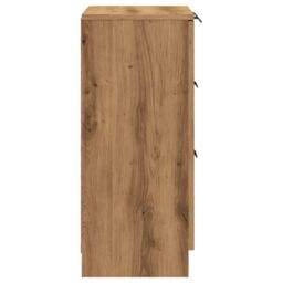 Berkfield Home Sideboard Artisan Oak 60x30x70 cm Engineered Wood in Brown - Size: 60 x 30 x 70 cm - thumbnail 5