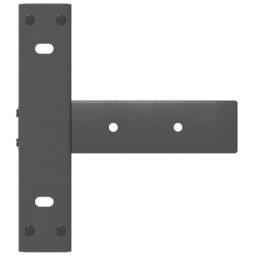 Berkfield Home Console Table Legs T-Shaped¬†2 pcs Anthracite 25x28x(72-73) cm Steel in Black - thumbnail 7